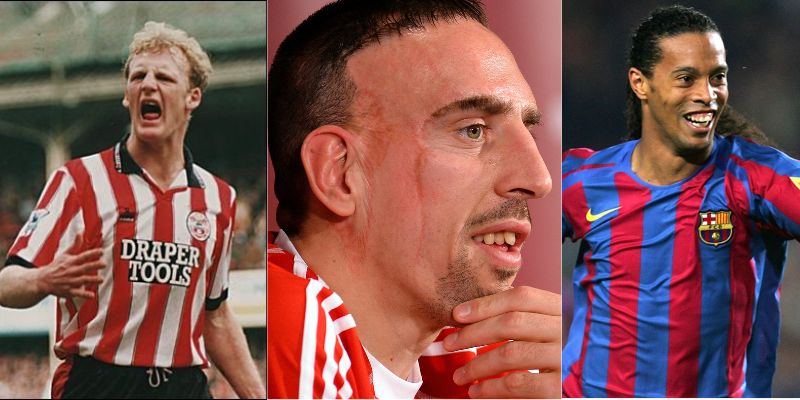 Iain Dowie, Ribery và Ronaldinho lọt top 10 cầu thủ xấu trai nhất